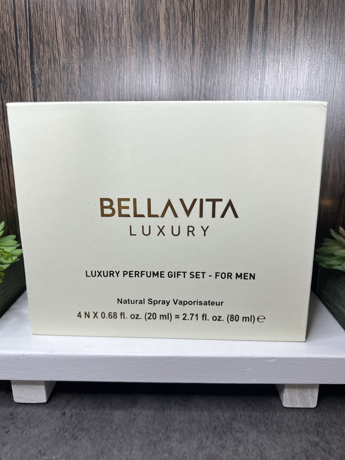 BellaVita Men’s Luxury Perfume Gift Set EDP Spray 2.71 fl oz 10/15/28