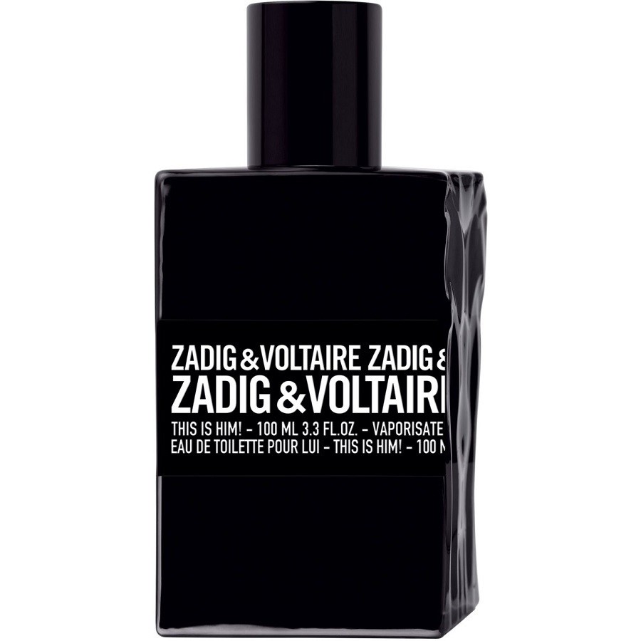 Zadig & Voltaire Men’s This Is Him! EDT 3.4 oz (Tester) Fragrances 3423474896264