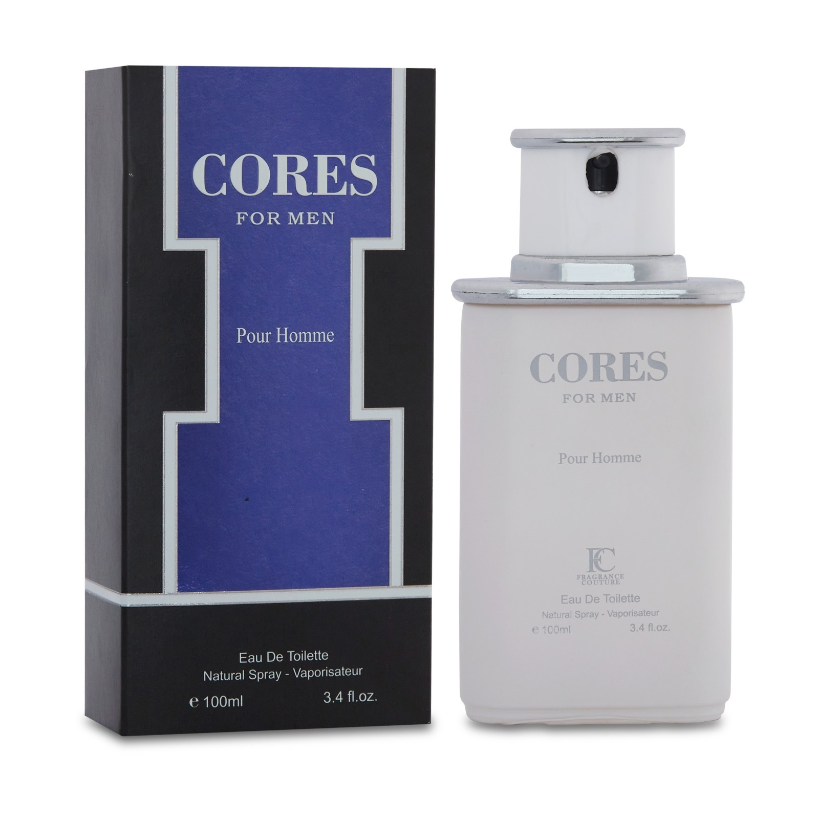 CORES 3.4 oz EDT Premium Oil Blend Men’s Scent
