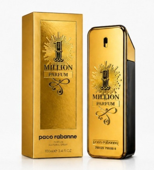 Paco Rabanne 1 Million Parfum 3.4 oz 100ml Men’s Parfum Spray New Sealed Box