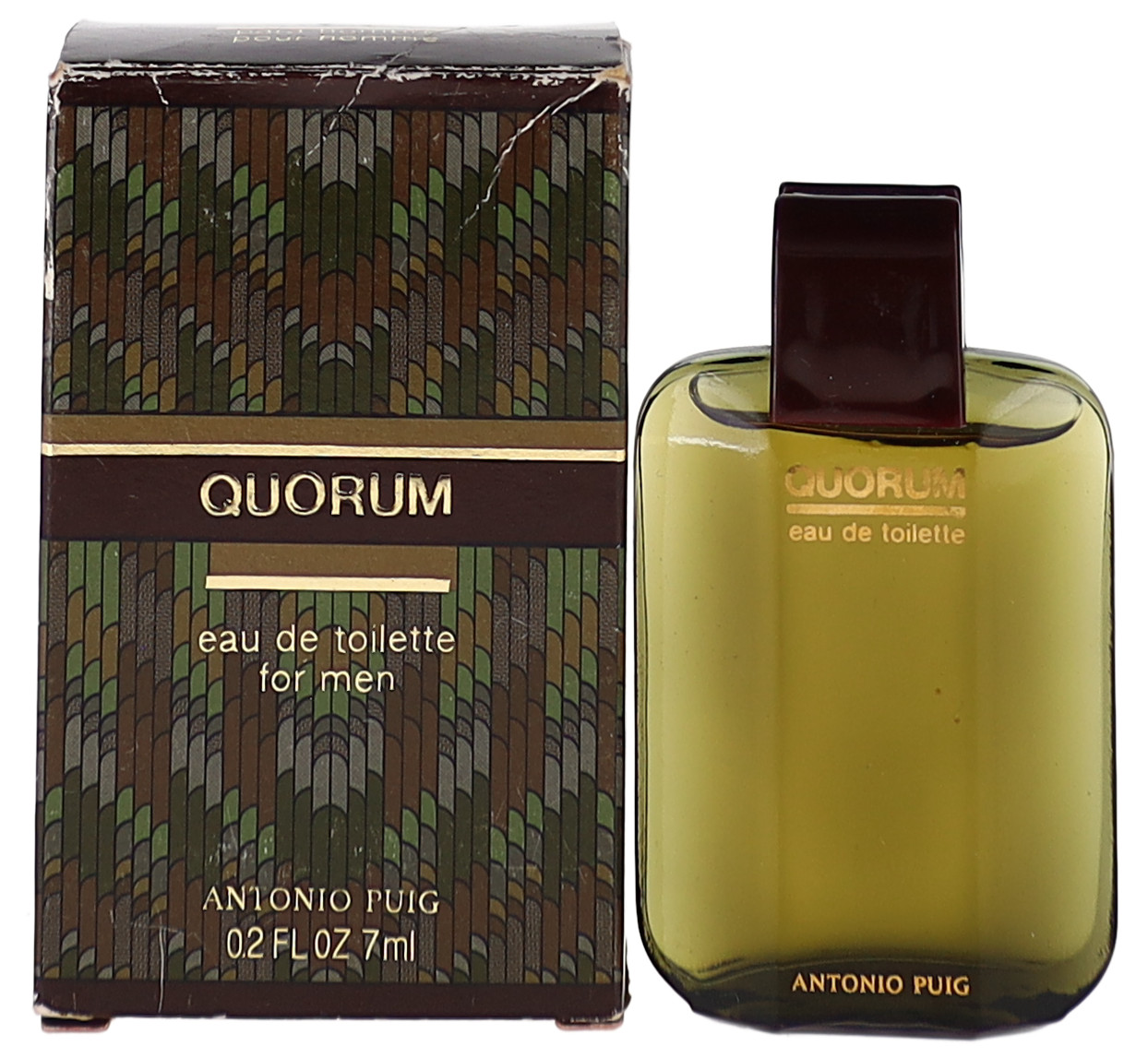 Quorum by Antonio Puig for Men Eau de Toilette Splash 0.2oz Shopworn New