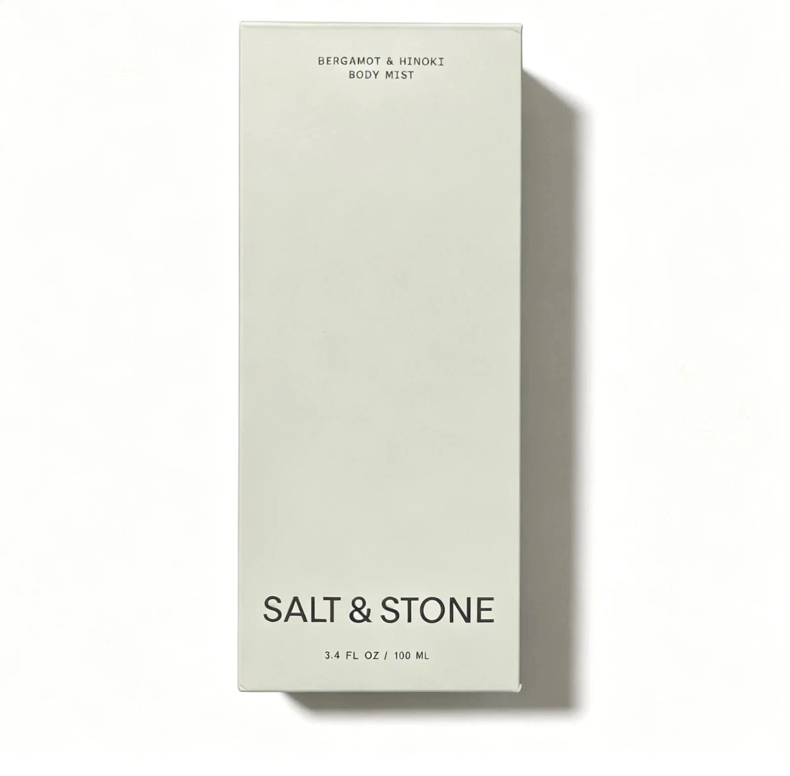 Salt & Stone Body Mist, Bergamot & Hinoki Scent, for Women and Men, 3.4oz/100ml