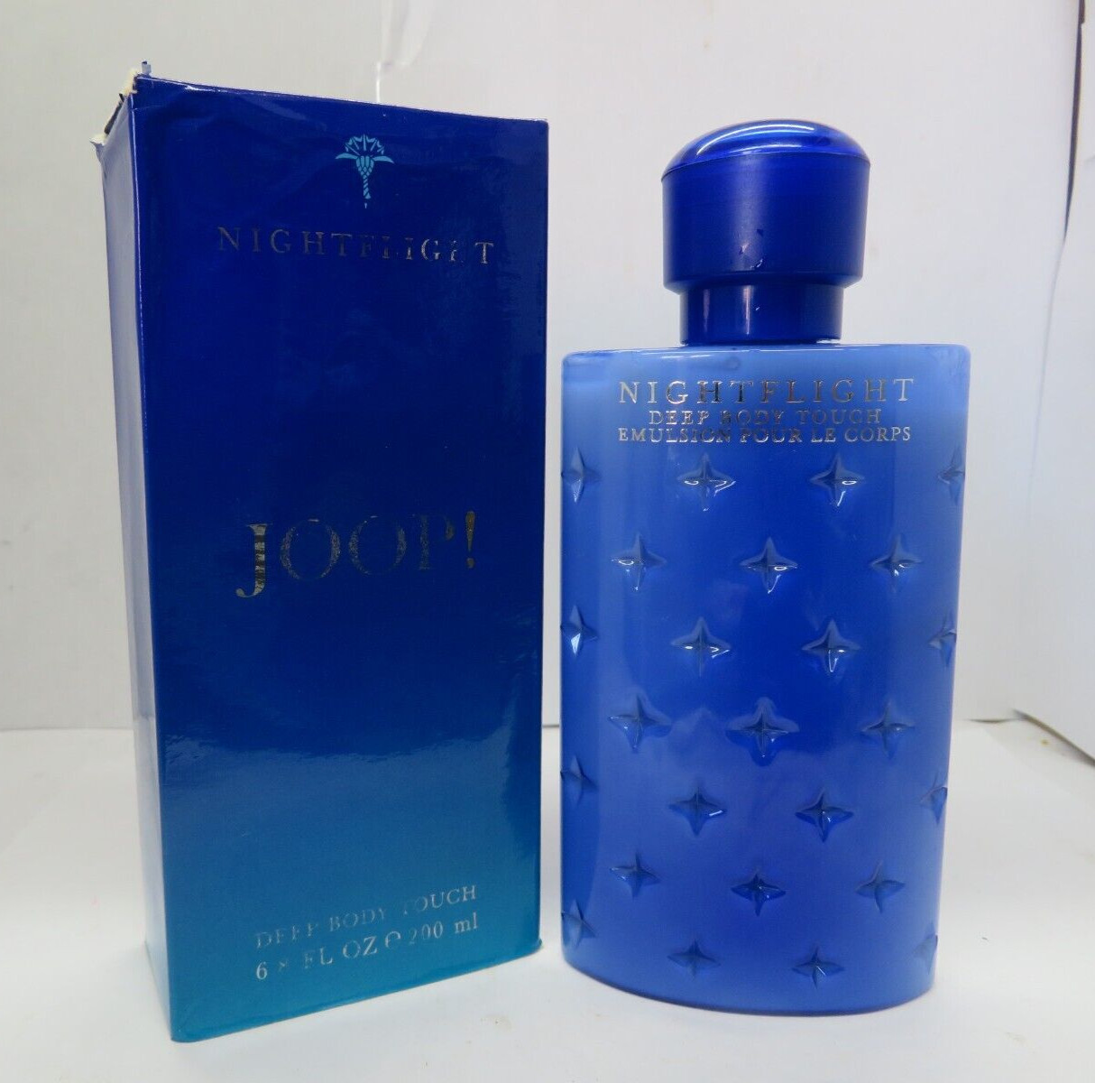 NIGHTFLIGHT BY JOOP DEEP BODY TOUCH BODY LOTION 6.8 Fl oz/200 ml RARE