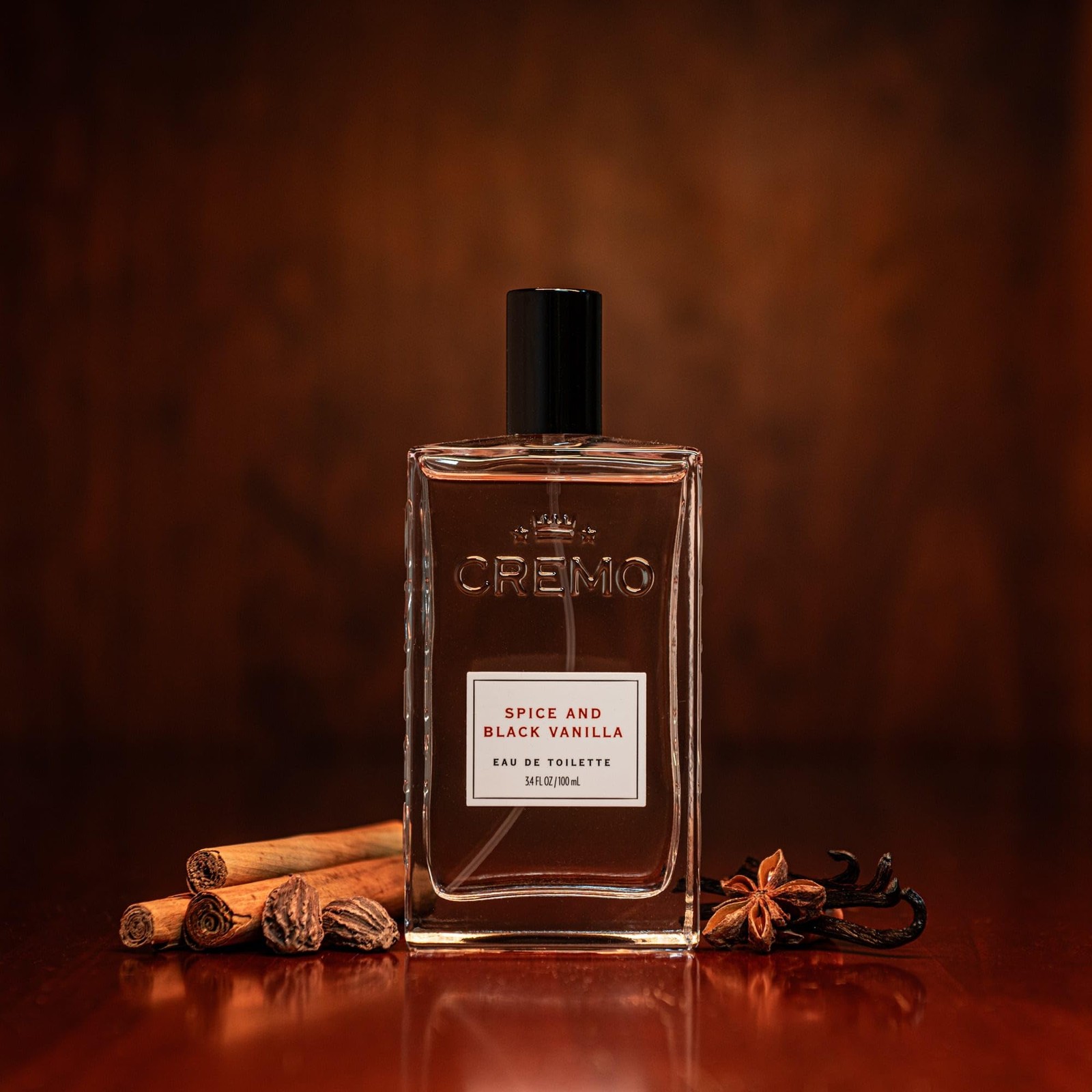 Cremo Cologne For Men – Spice & 3.4 Fl Oz (Pack of 1), & Black Vanilla