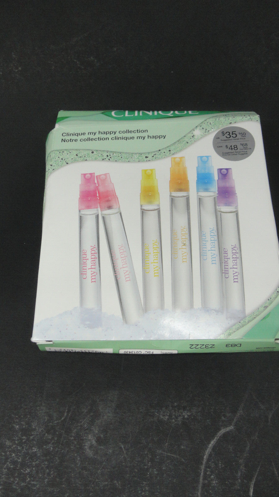 Clinique My Happy Collection Set of 6 travel Sized Perfume Sprays ***READ***