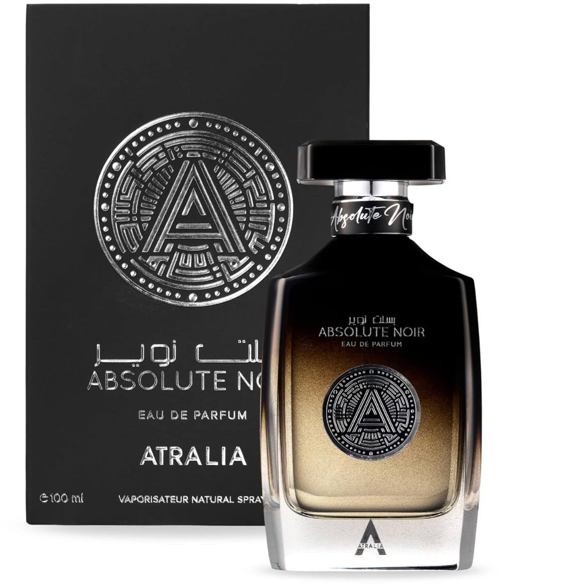 Atralia Absolute Noir EDP Spray 3.4 Oz For Men