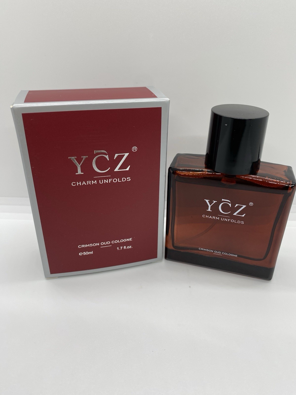 YCZ Crimson Oud Cologne Spray 1.7 fl oz 50mL Men’s Fragrance Eau de Parfum