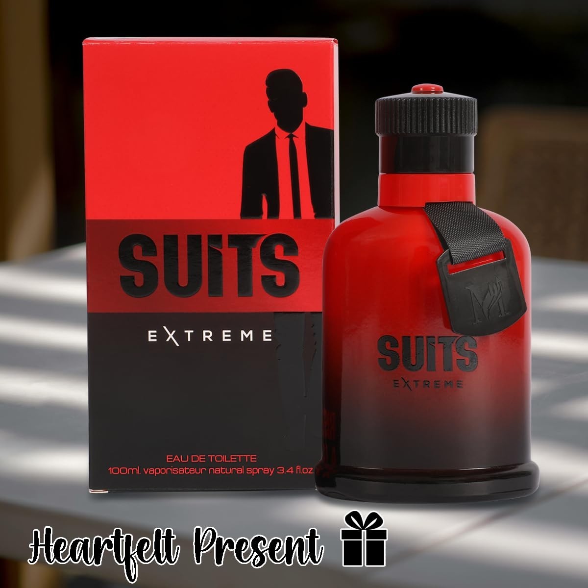SUITS EXTREME Men’s Cologne 3.4 Oz EDT Spray by MCH Beauty