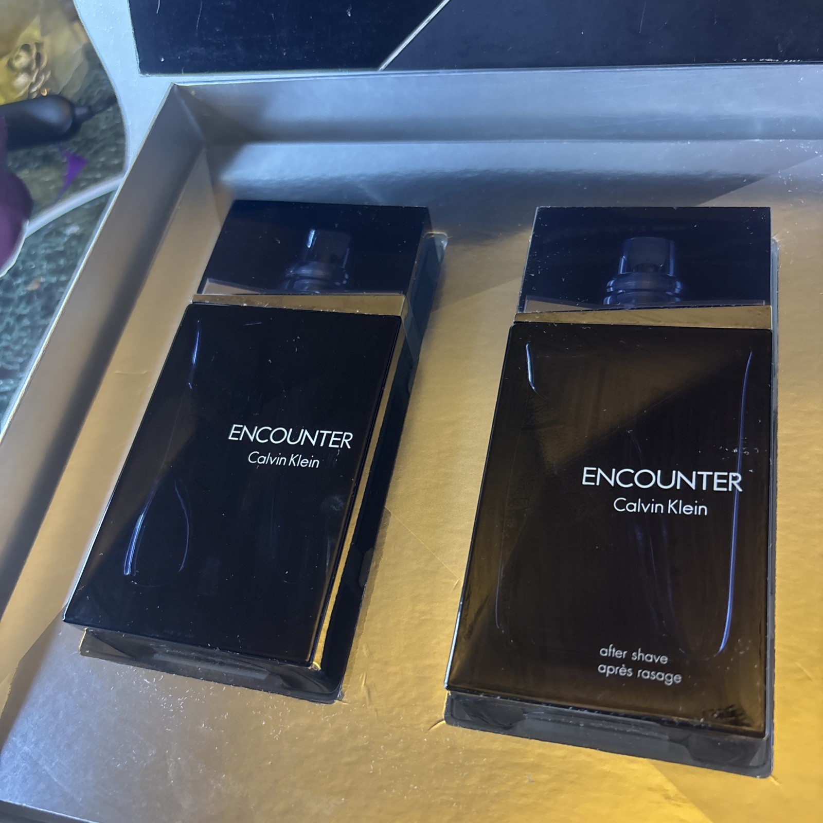 ENCOUNTER MEN Set 2 PiecesCALVIN KLEIN 3.4 FL oz/ 100 ML Eau De Toilette