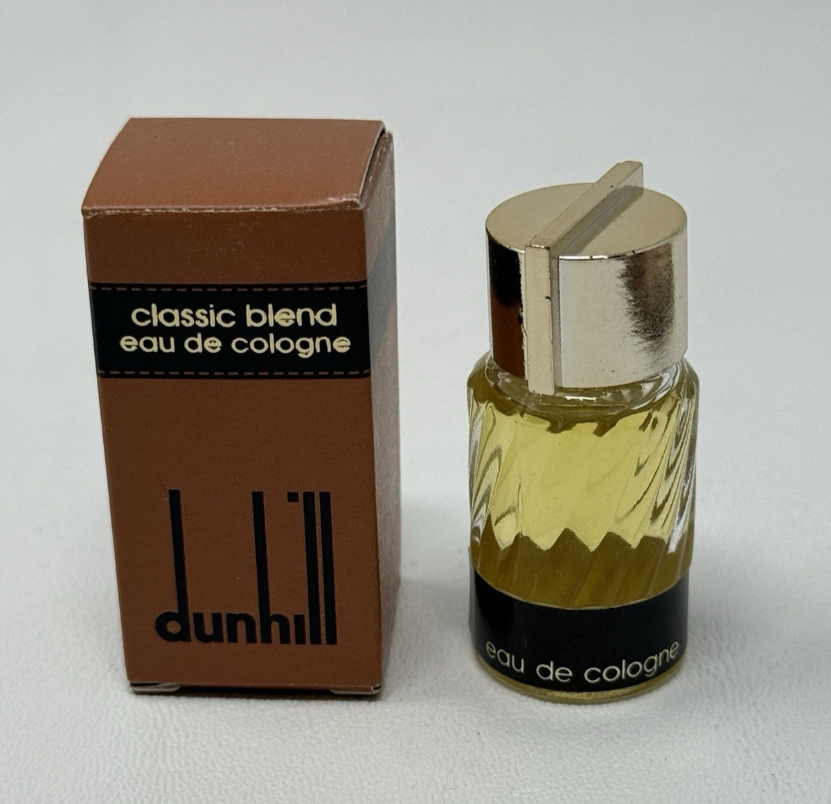 Vintage DUNHILL Classic Blend Eau De Cologne Splash Mini 0.17 fl oz/5 ml NEW