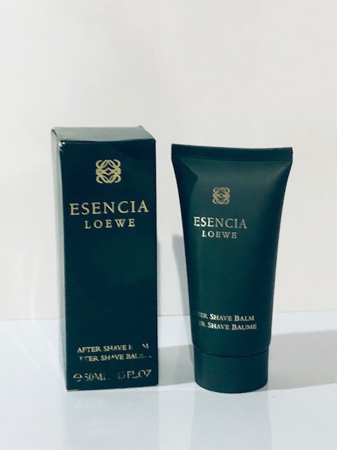 2 Pcs Lot Loewe Escencia After Shave Balm 1.6 Oz Box Has Scratches