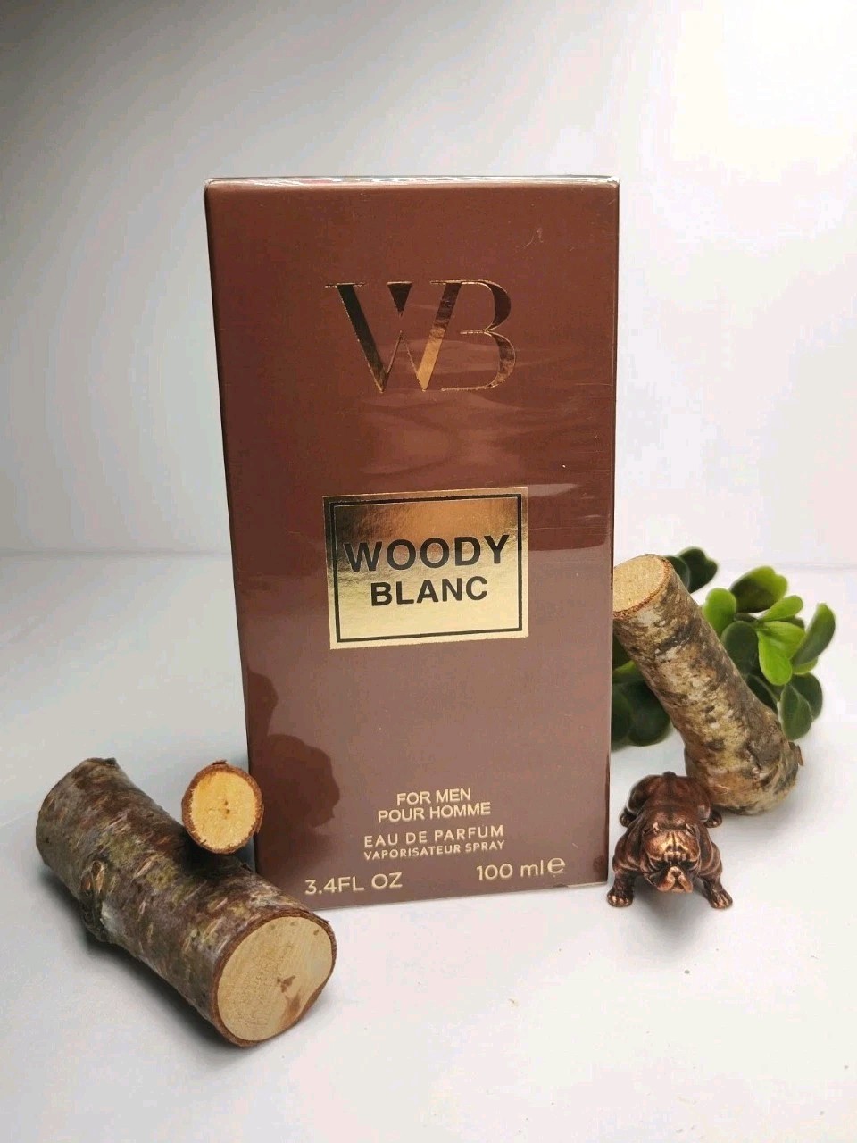 Woody Blanc Fragrance for Men Eau De Parfum 3.4 0z NIB Free Shipping