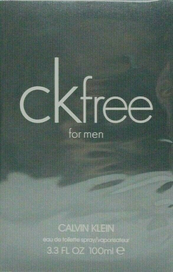 CK free for men eau de toilette Cologne Spray 3.4 3.3 fl oz 100 ml Calvin Klein