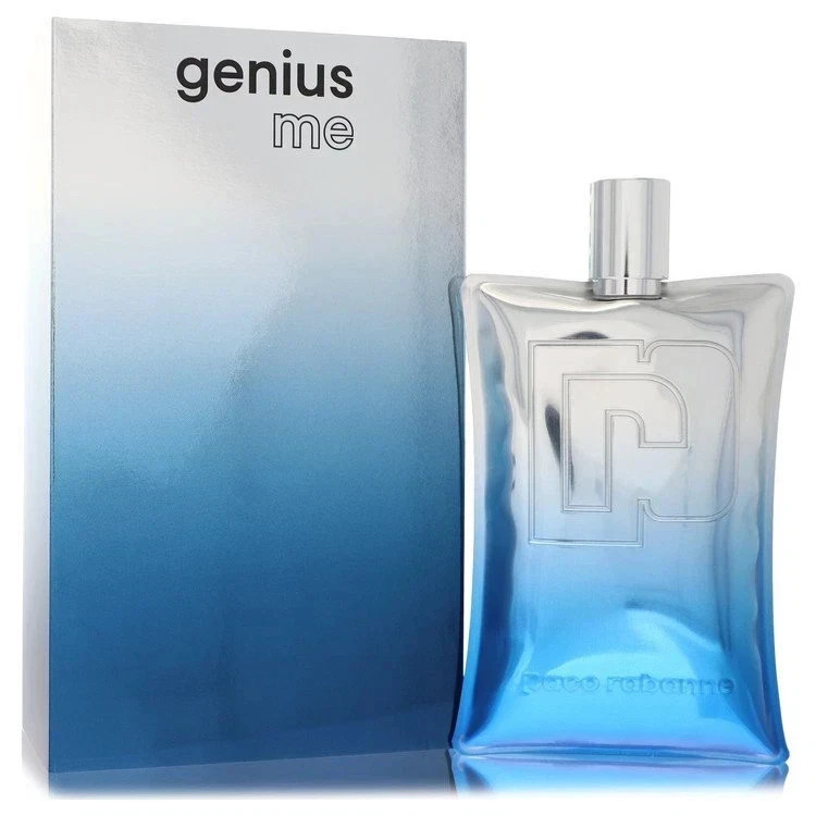 GENIUS ME-PACO RABANNE-EDP-SPRAY-UNISEX-2.1 OZ-62 ML-AUTHENTIC-SPAIN