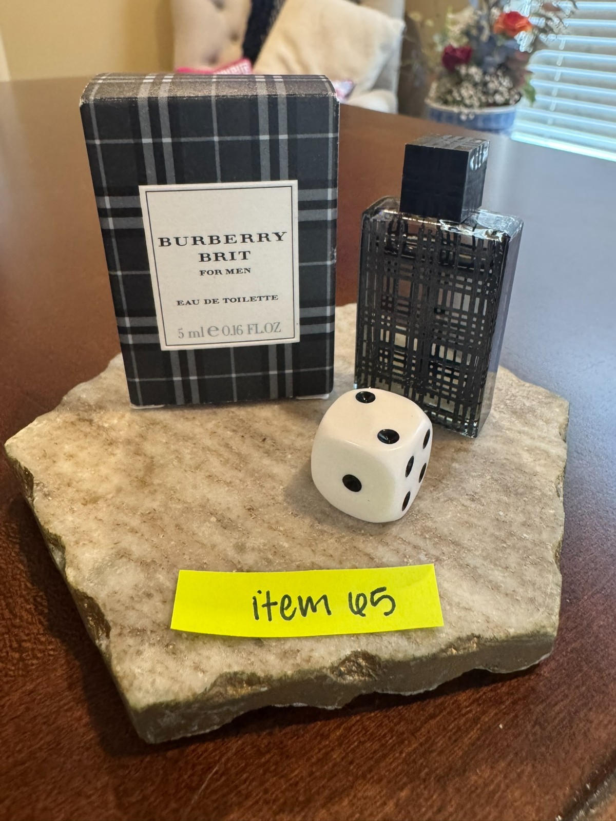 Burberry Brit (for Men) eau de toilette miniature (5 ml / 0.16 fl oz)