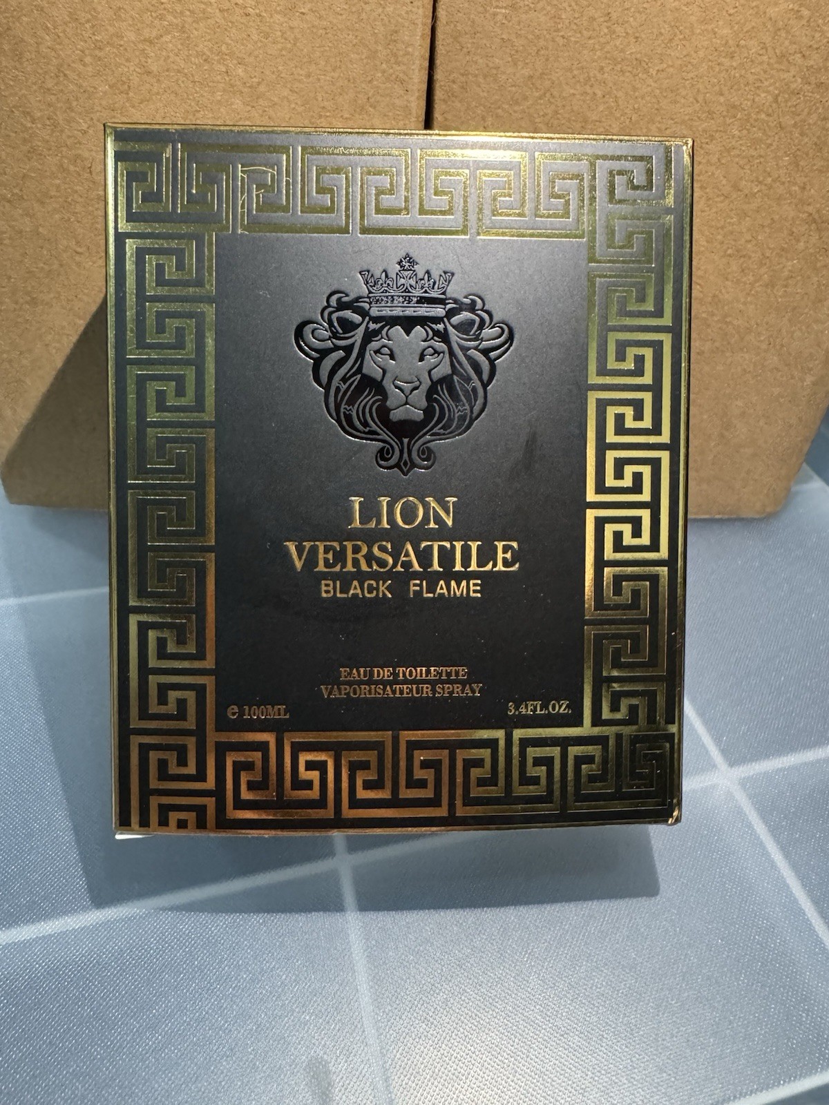 Lion Versatile Black Flame Eau de Toilette Spray 3.4 fl oz / 100ml Regular Size