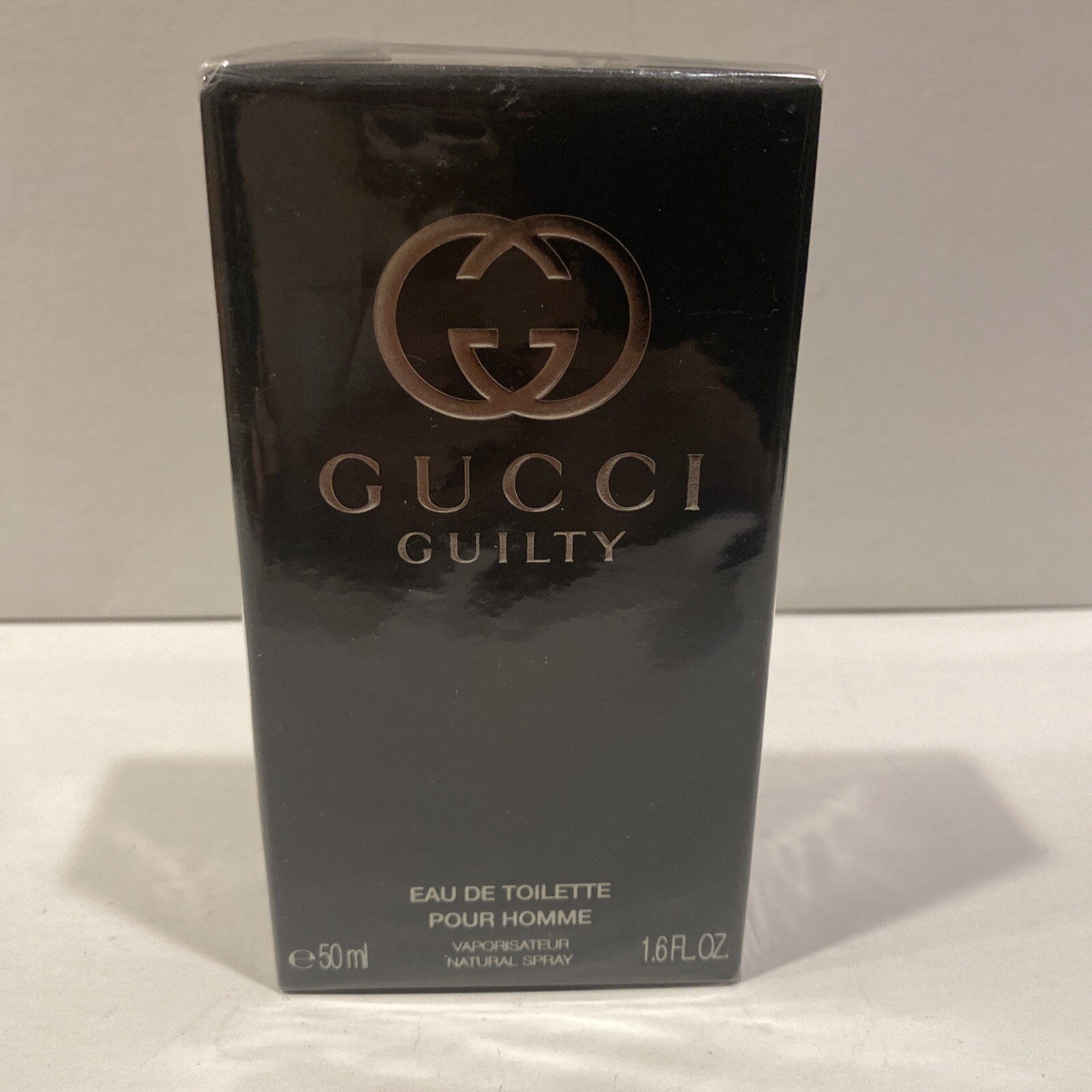 GUCCI GUILTY POUR HOMME * Cologne for Men * EDT * 1.6oz * BRAND NEW IN BOX Seale