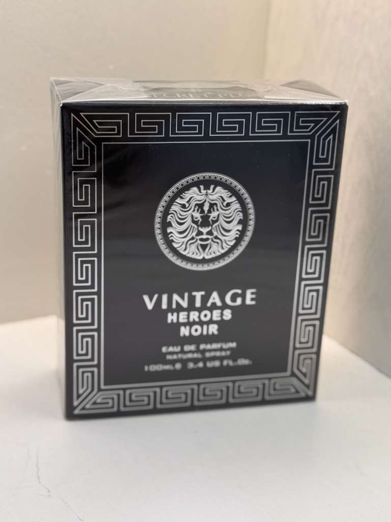 A CENTER Vintage Heroes Noir Cologne for Men/Eau de Parfum Natural Spray 3.4