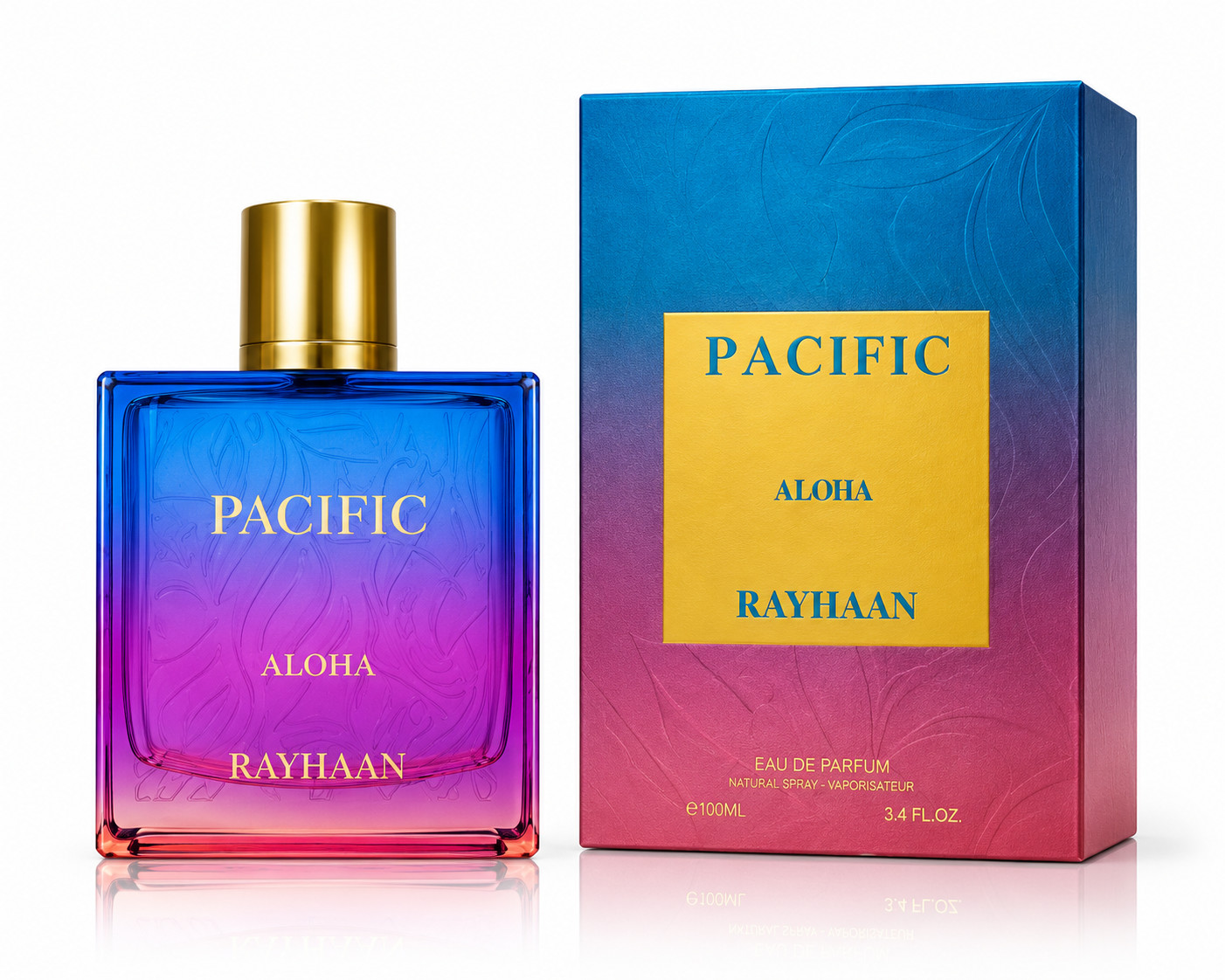 Rayhaan Pacific Aloha Eau De Parfum Unisex 100ml/3.4oz Sealed