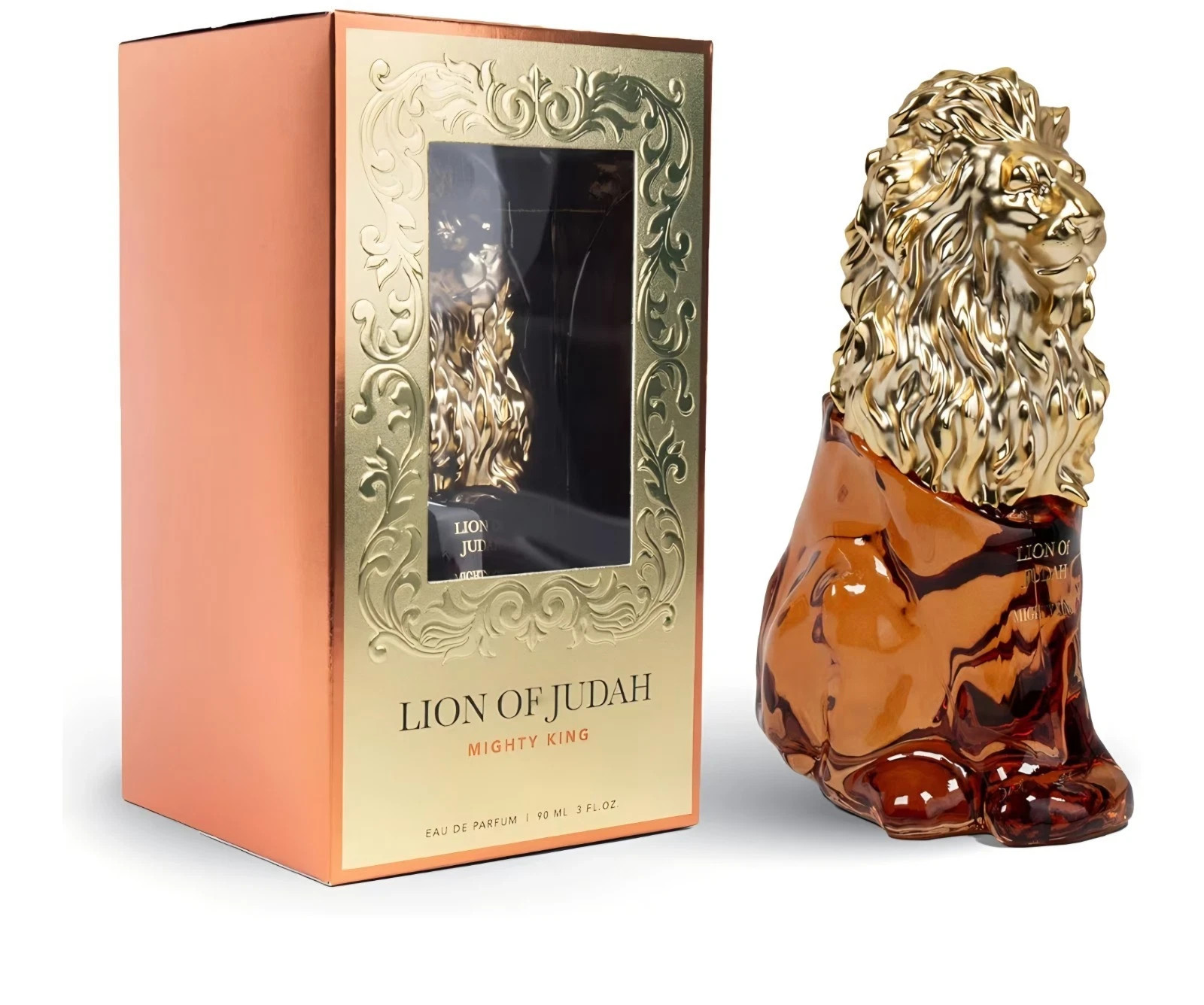 LION OF JUDAH Mighty King – Long-Lasting Elegant 90ml Woods & vanilla Notes Men