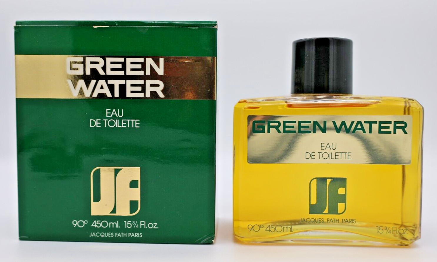 Jacques Fath Green Water 450ml / 15.75 oz EDT Vintage Finescents