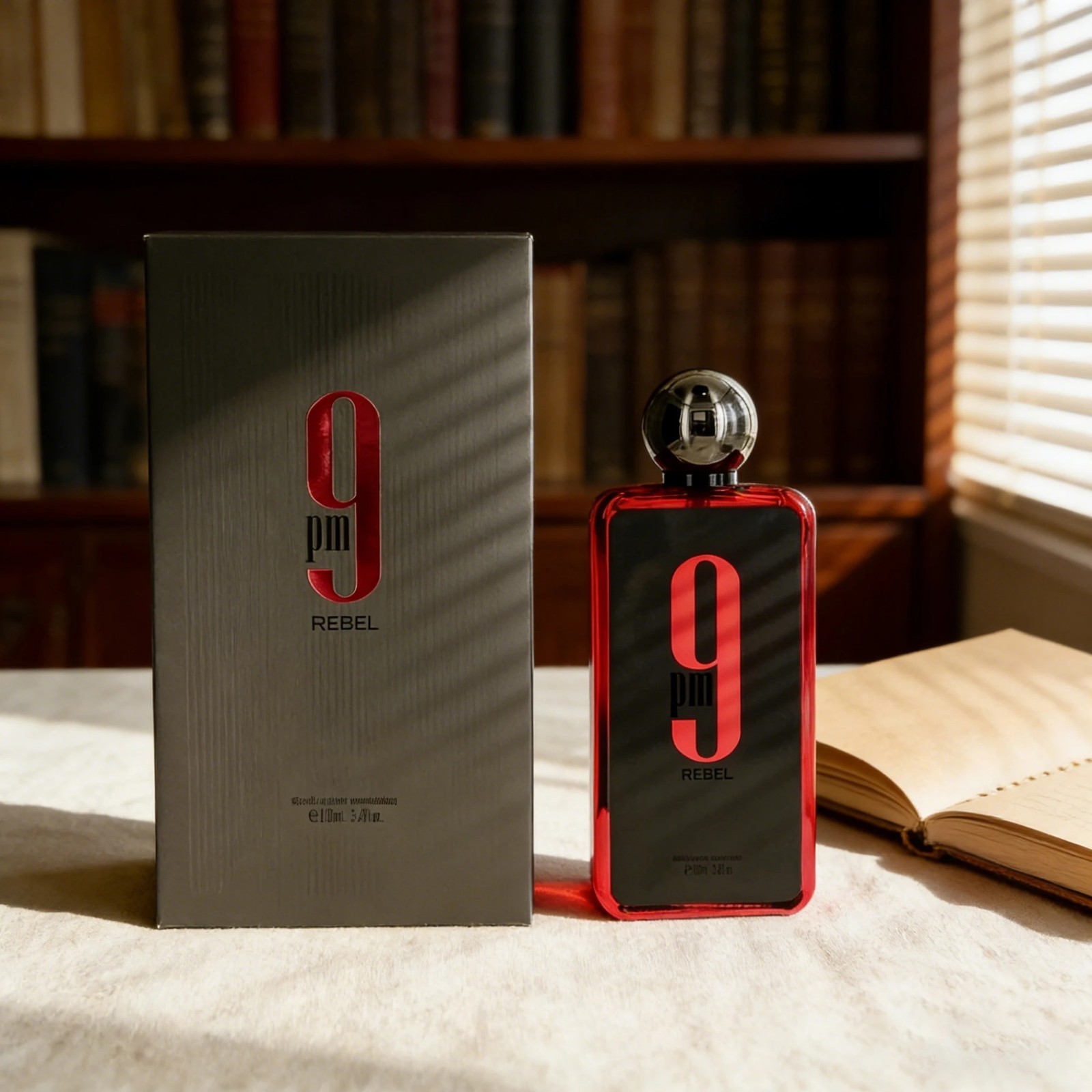 Afnan 9PM Rebel Eau de Parfum EDP for Men 3.4 fl oz 100ml