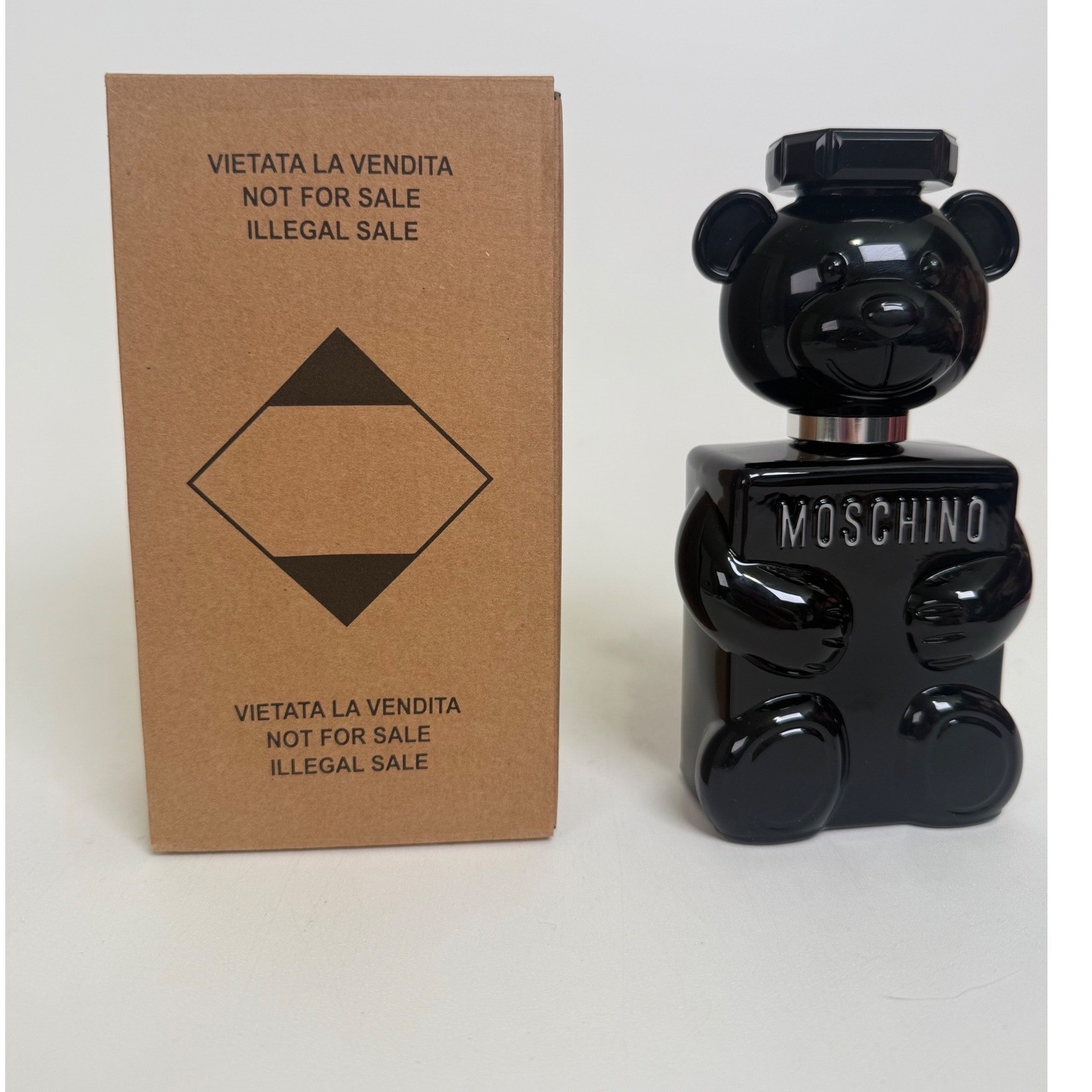 Moschino Toy Boy EDP Men’s Spicy Woody Ambery Black Teddy Bear Tester 3.4 oz New