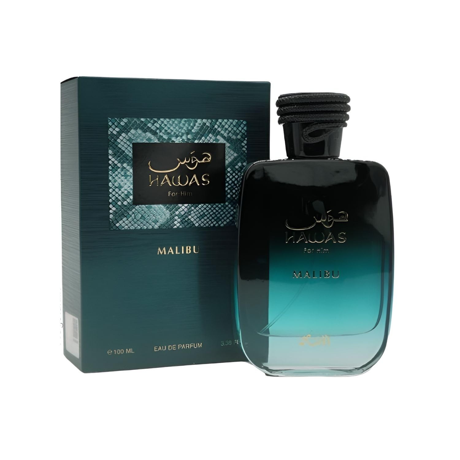 Rasasi Hawas Malibu for Men 3.38 oz 100ml EDP Spray