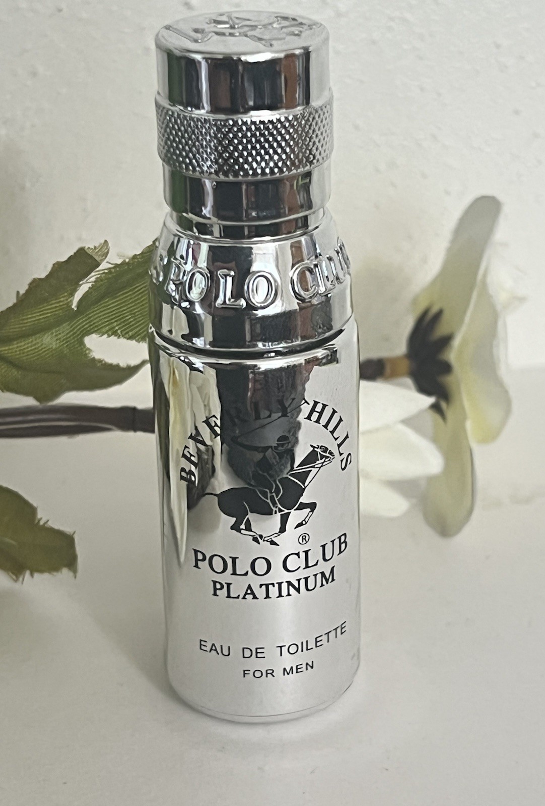 BEVERLY HILLS POLO CLUB “PLATINUM” EAU DE TOILETTE SPRAY Men 15ml 0.5 Oz
