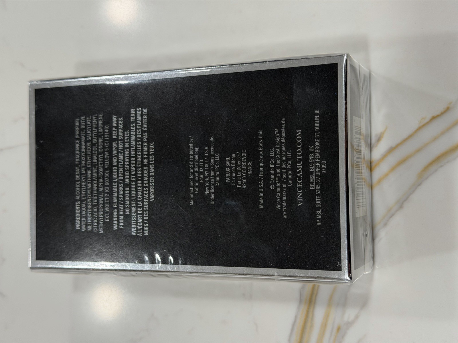 Vince Camuto mens cologne 3.4Fl Oz Brand New Sealed Fast Shipping!