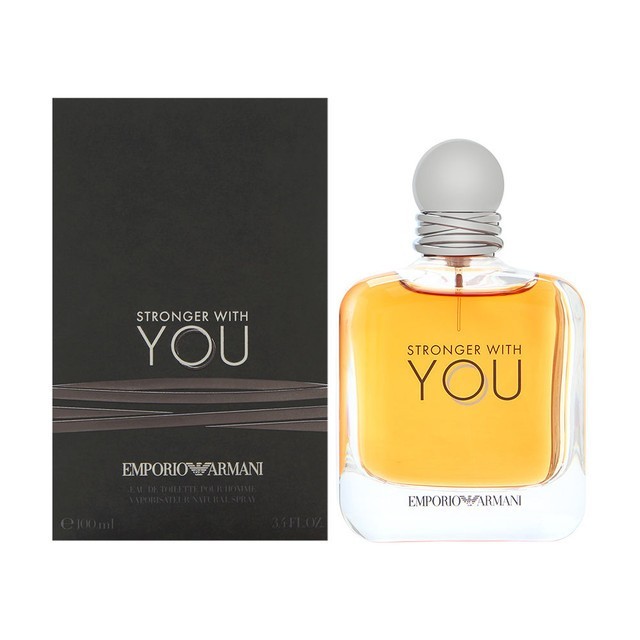 Emporio Armani Stronger With You Eau de Toilette Spray Men 3.4 oz 100ml New Seal
