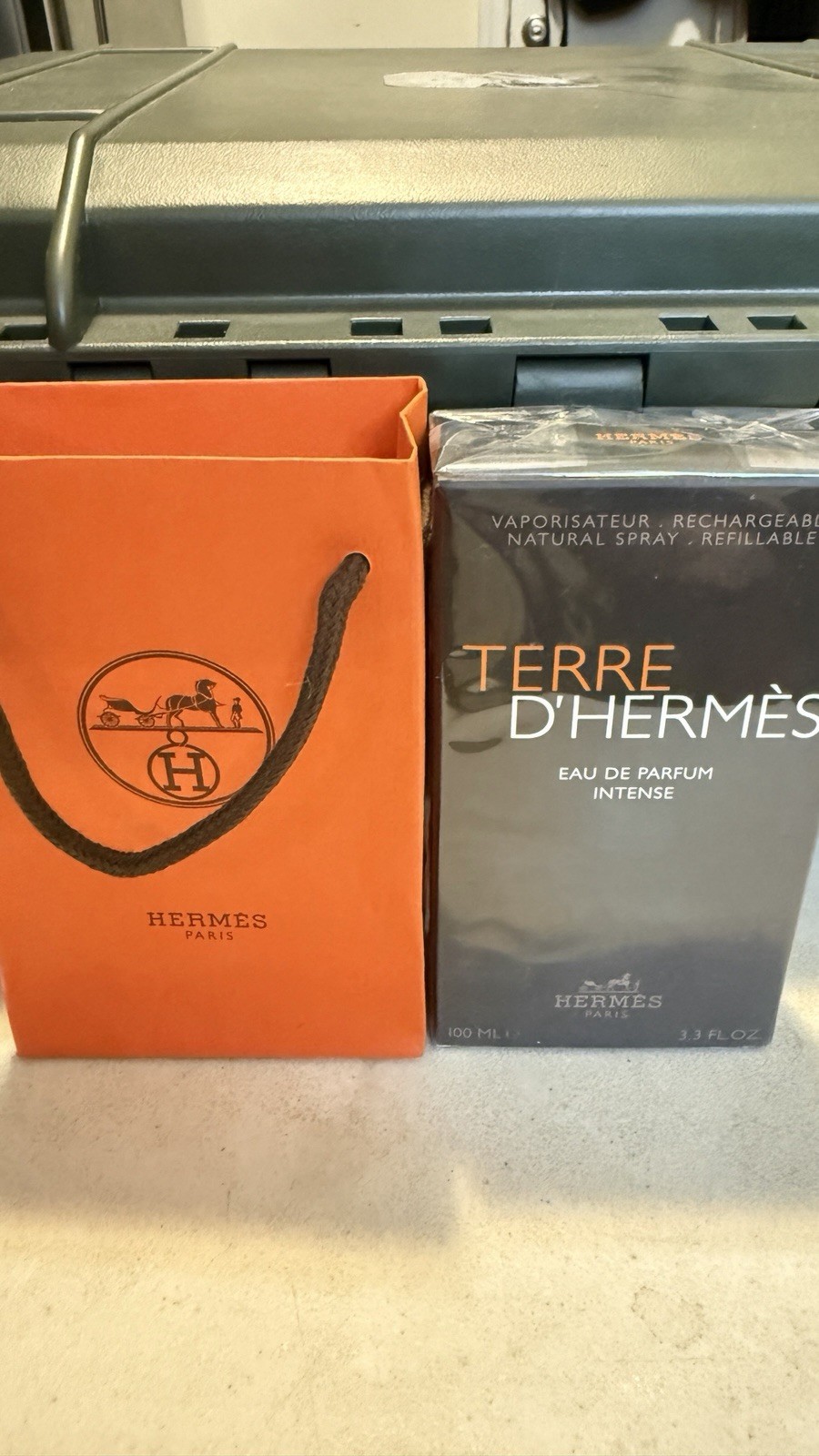 HERMÈS Terre d’Hermès Eau de Parfum Intense Refillable Spray 3.3 fl oz