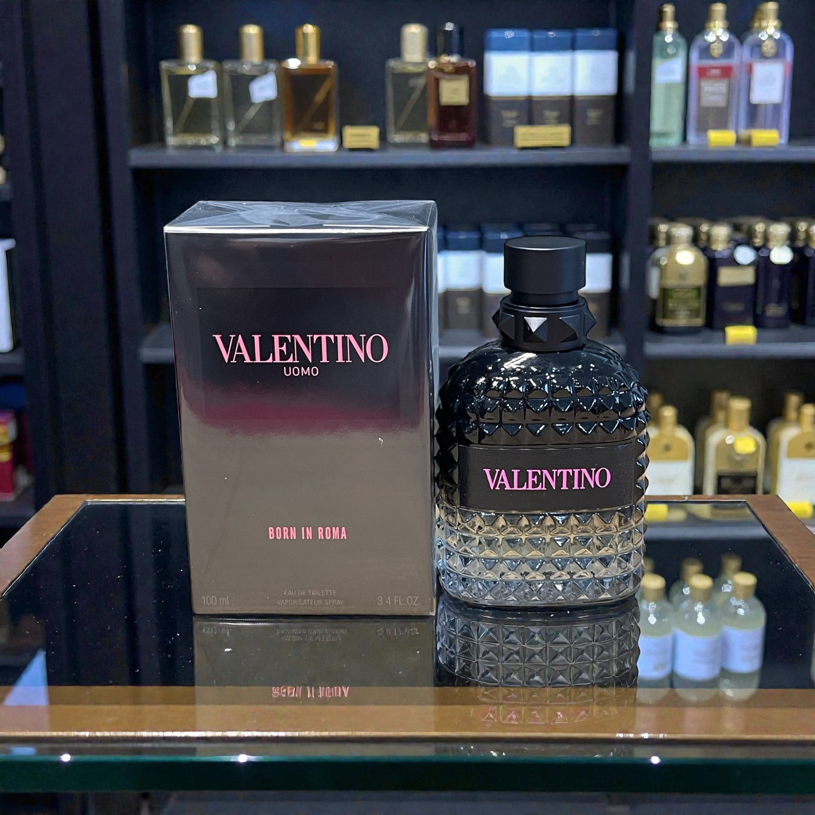 Valentino Uomo Born In Roma 3.4 oz. Eau de Toilette Men New in Original Box Seal
