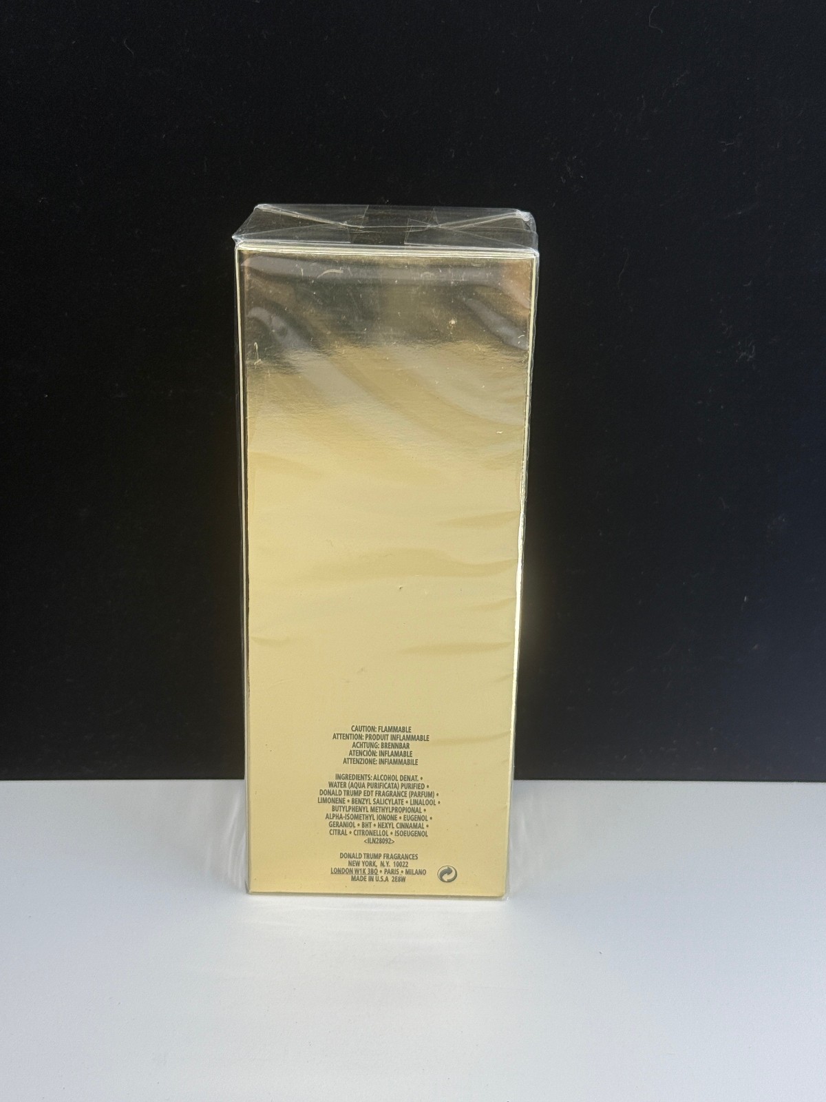 New Donald Trump Eau de Toilette Spray for men 3.4 fl oz (NIB)