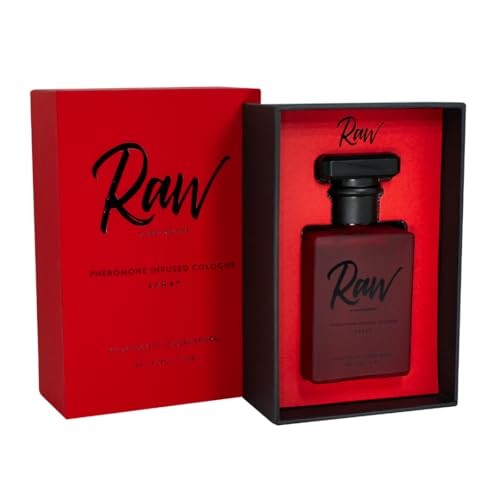 RawChemistry Raw Pheromone Infused Cologne for Men – Men’s Cologne Spray Infused