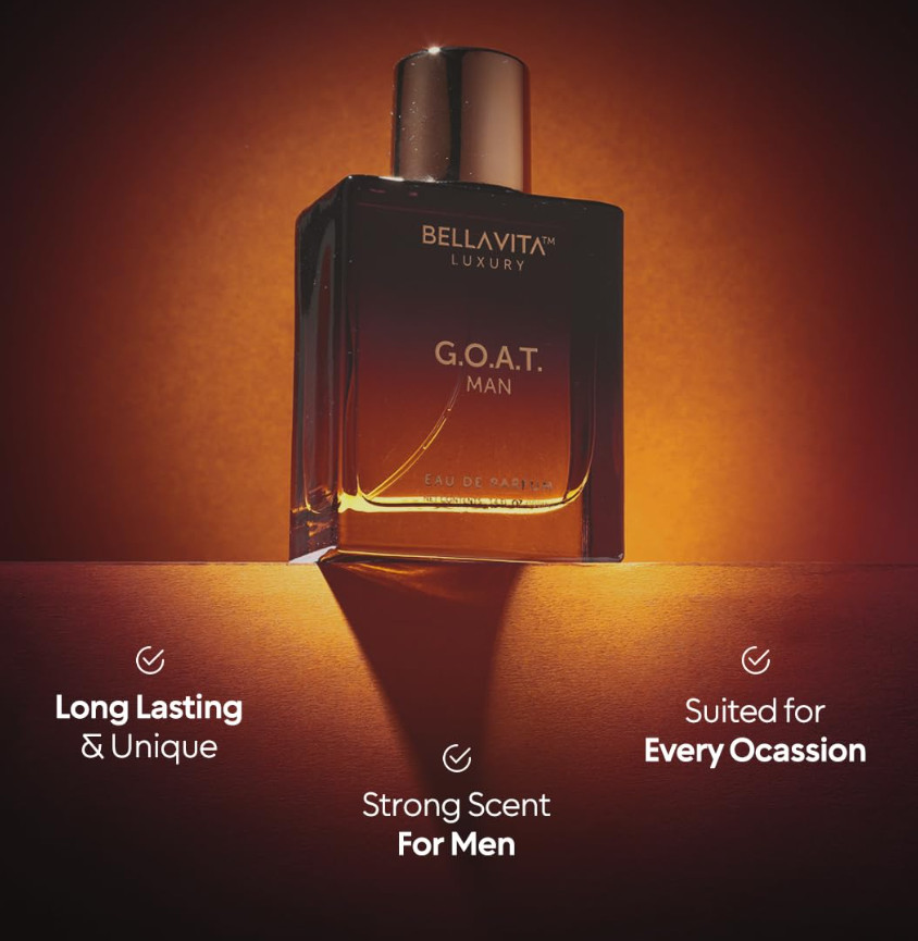 BellaVita Luxury Sigma Male (CEO Man & GOAT Man) Perfume Cologne for Men 2x100ml