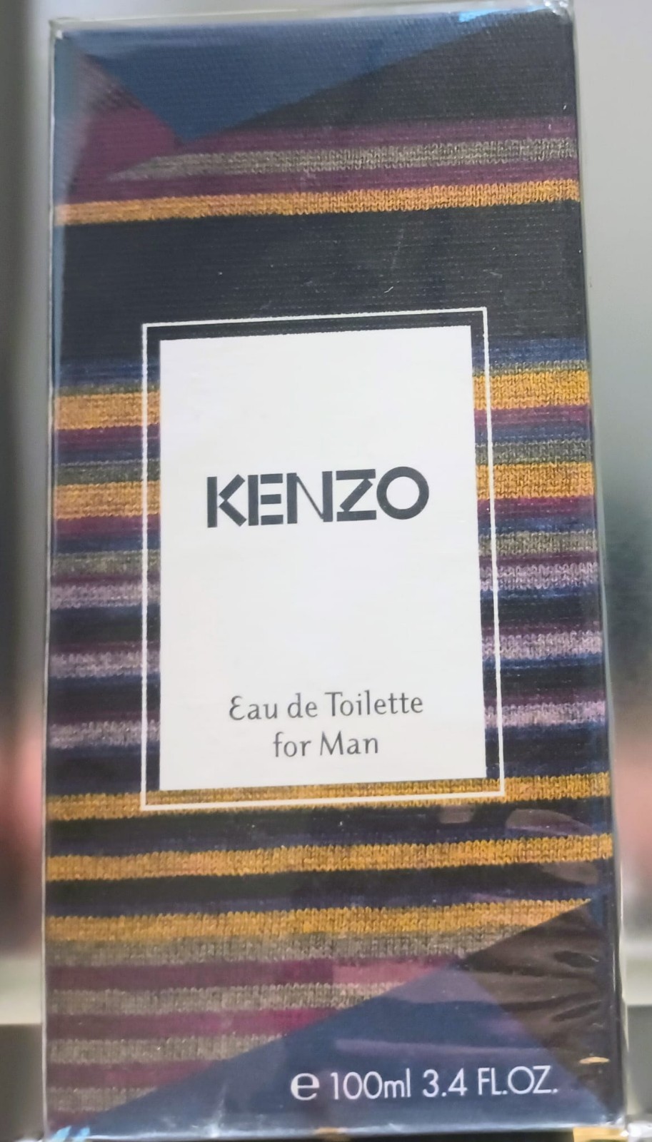 KENZO EDT FOR MEN Natural Spray 3.4 OZ 100 ML Men New Sealed