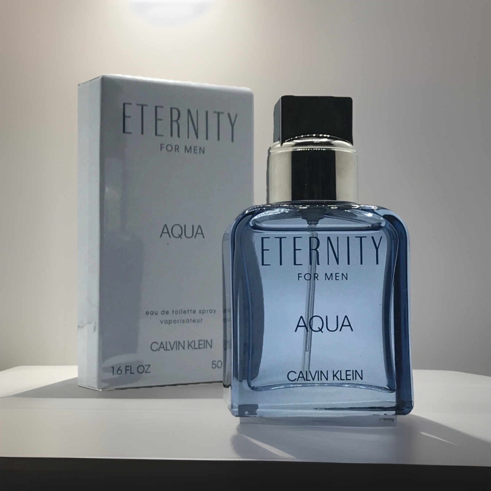 Calvin Klein Eternity Aqua Men Cologne Spray 1.6 oz 50 ml New In Box