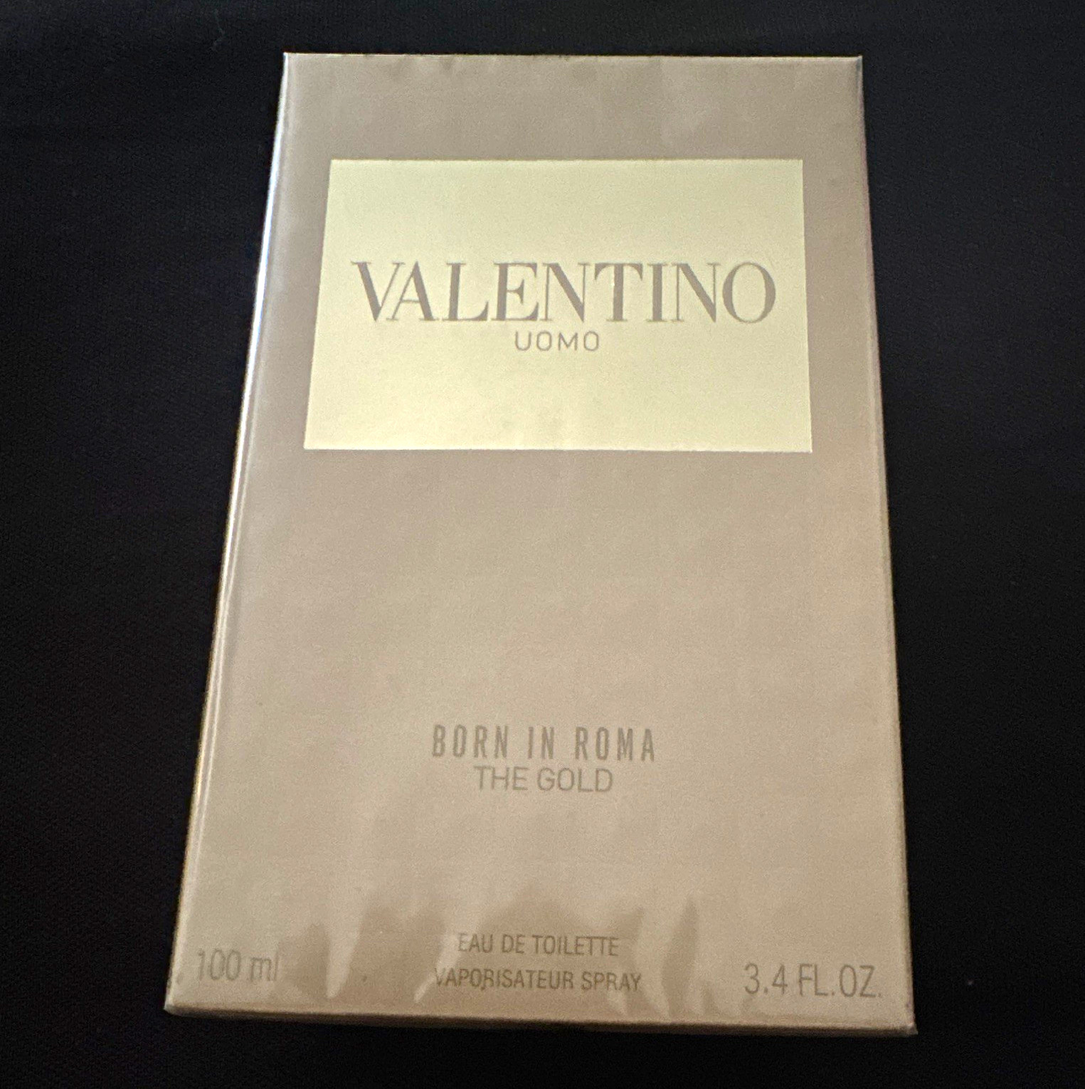 Valentino Uomo Born In Roma The Gold Eau de Toilette Spray, Regular 3.4