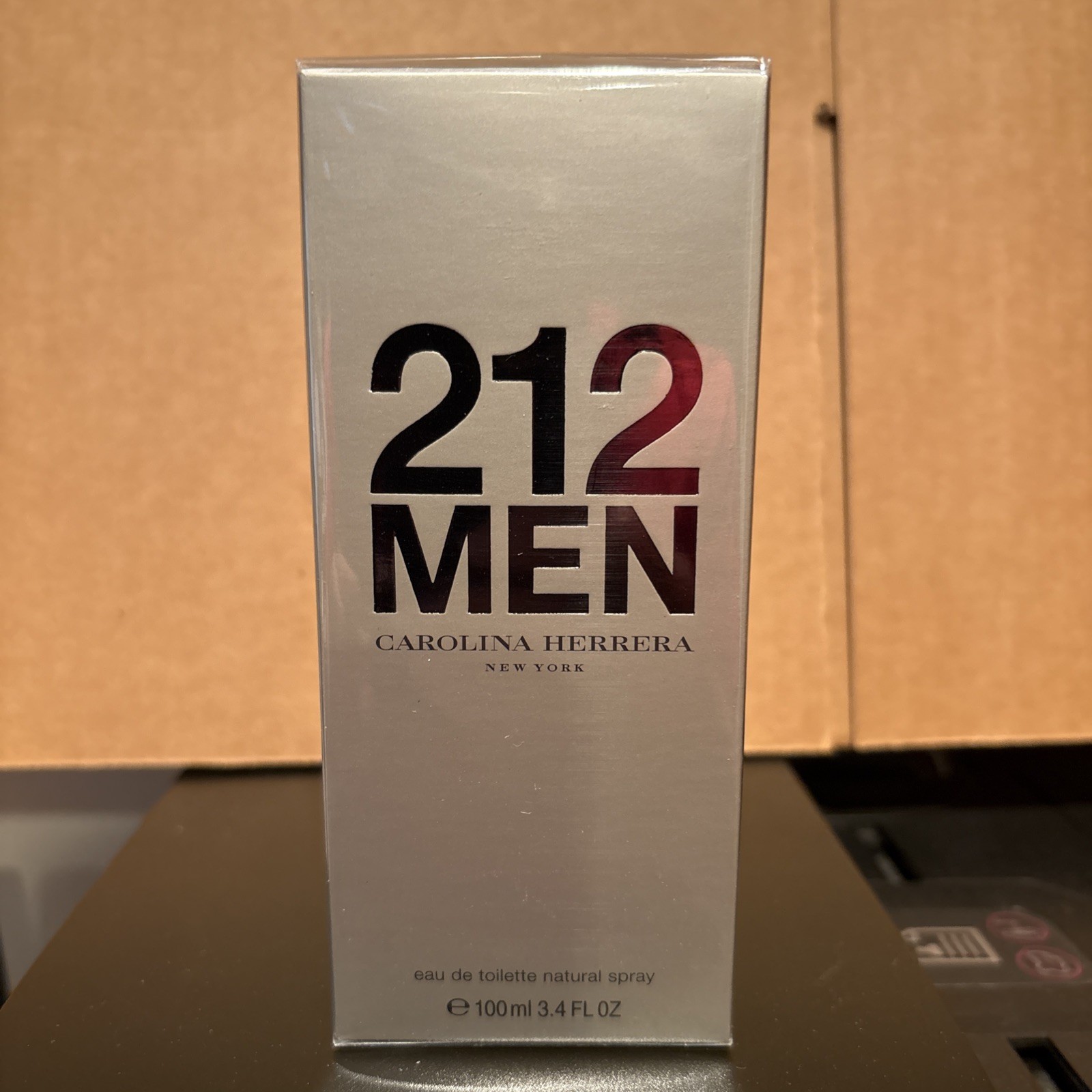 212 Men by Carolina Herrera Eau De Toilette Spray 3.4 oz, New in Box, US seller