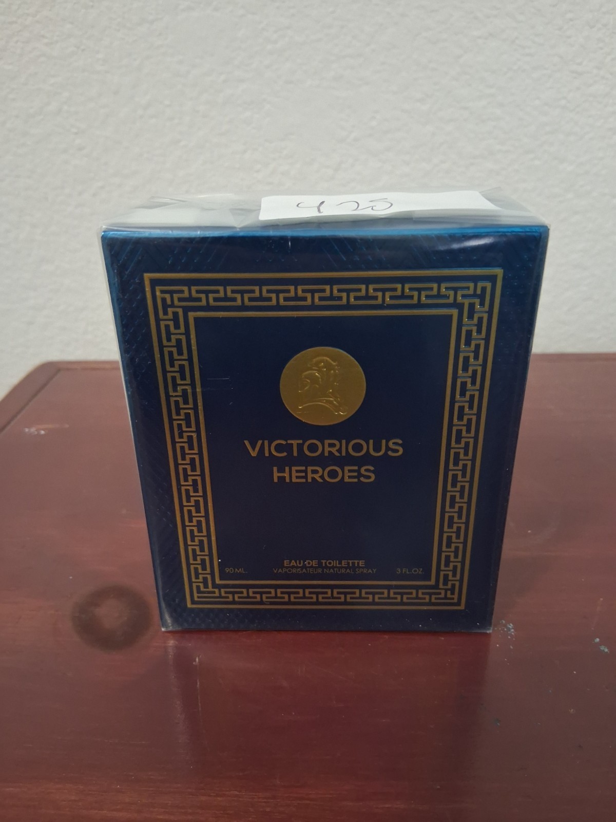 Victorious Heroes Noir Eau de Toilette Men, 3.0 Fl. Oz
