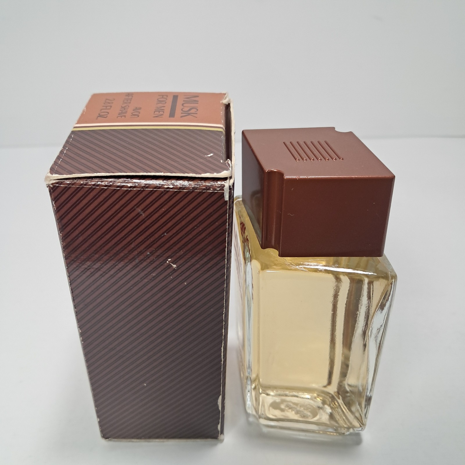 Avon MUSK For Men Cologne 2.8 fl oz Splash VINTAGE 1983 NOS Original Retired