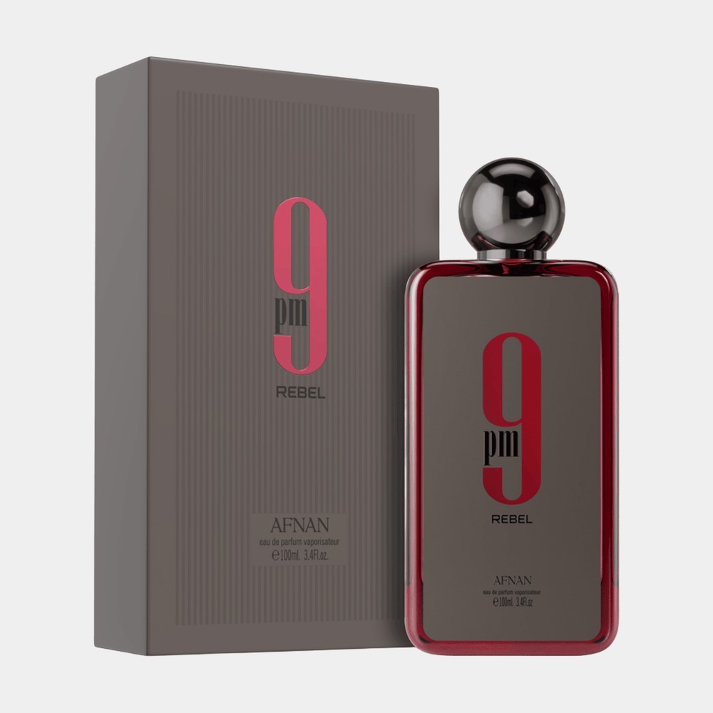 Afnan 9PM Rebel Eau de Parfum Spray 3.4 fl oz Regular Size Pineapple Citrus