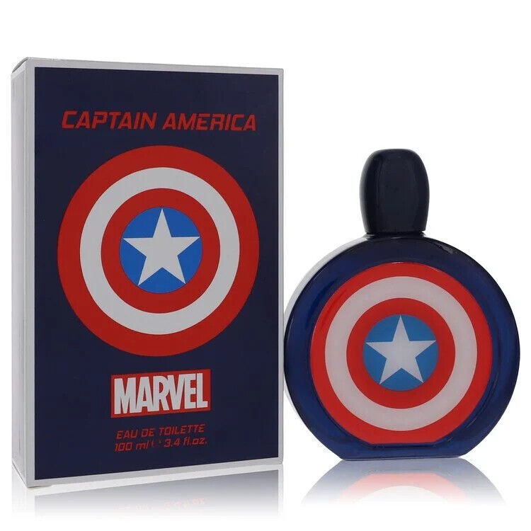 Marvel Captain America Eau De Toilette Spray 3.4oz/100ml f/Men Woodsy Masculine