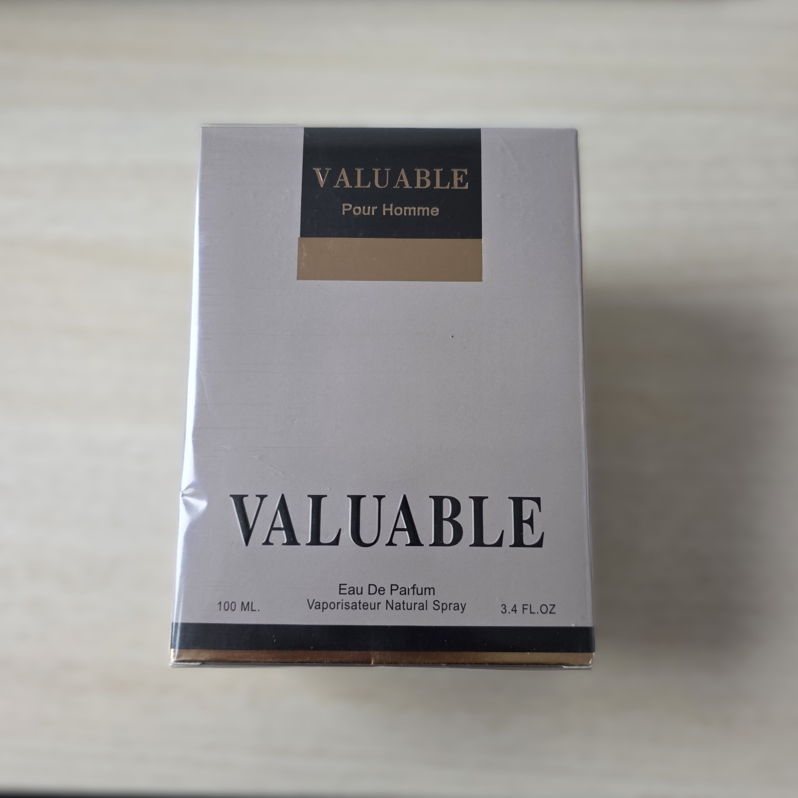 Valuable Pour Homme Eau de Parfum 3.4 oz 100 mL Men’s Cologne New Boxed