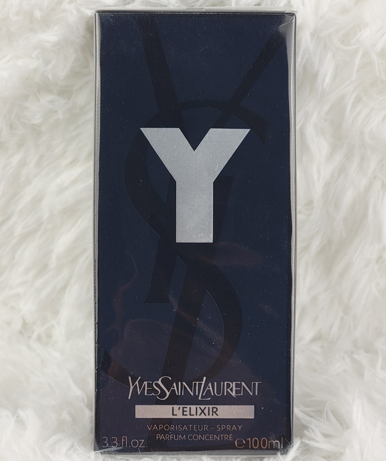Yves Saint Laurent Y Men L Elixir 3.3 oz 100 ml Ginger Sage Apple Note New Box