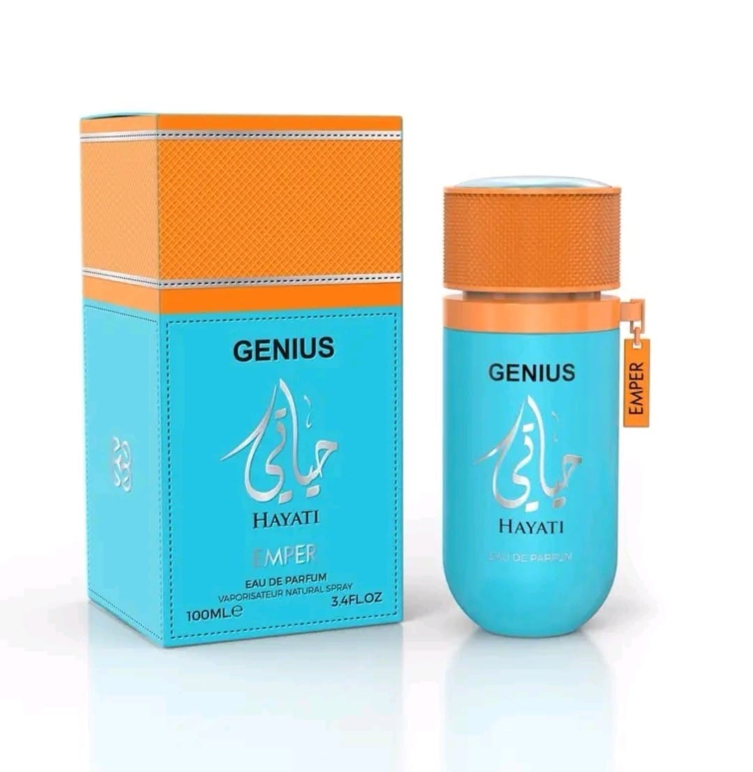 Emper Genius Hayati Eau de Parfum 3.4 oz /100 ML ORIGINAL