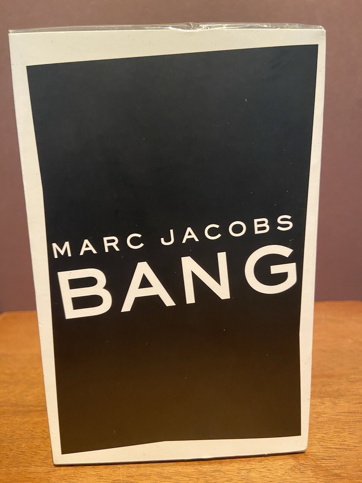 BANG by MARC JACOBS For Men 3.4 OZ /100 ml Eau de Toilette Spray Sealed Box RARE