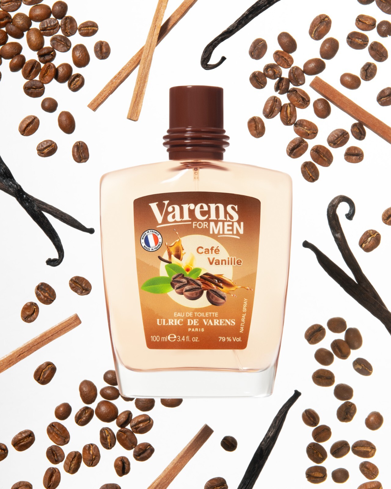 Varens For Men Cafe Vanille Eau De Toilette for MEN – Gourmand, Elegant, Bold