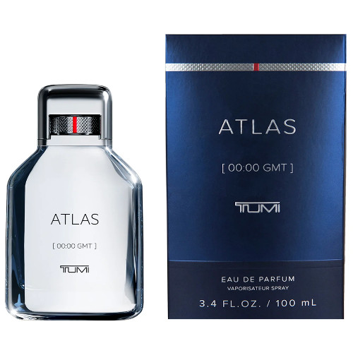 Atlas [ 00:00 GMT ] by Tumi 3.4 oz EDP Cologne for Men New In Box